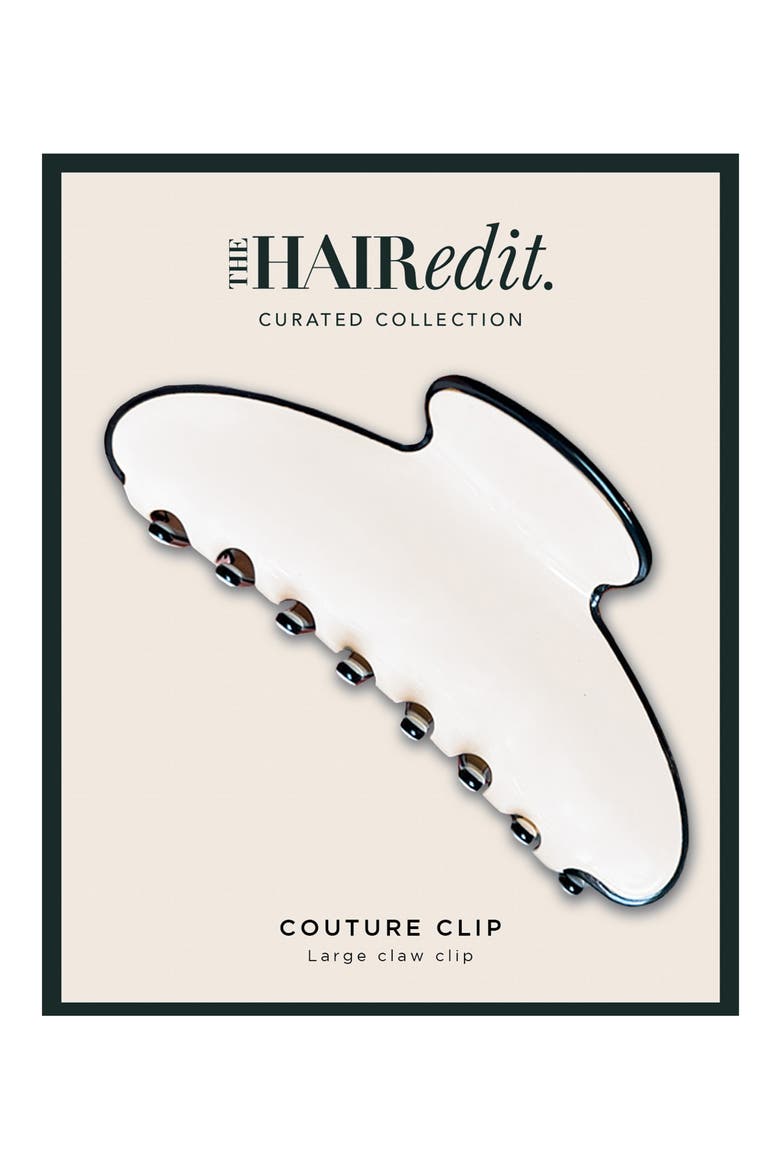 Couture Claw Clip, Main, color, NO COLOR