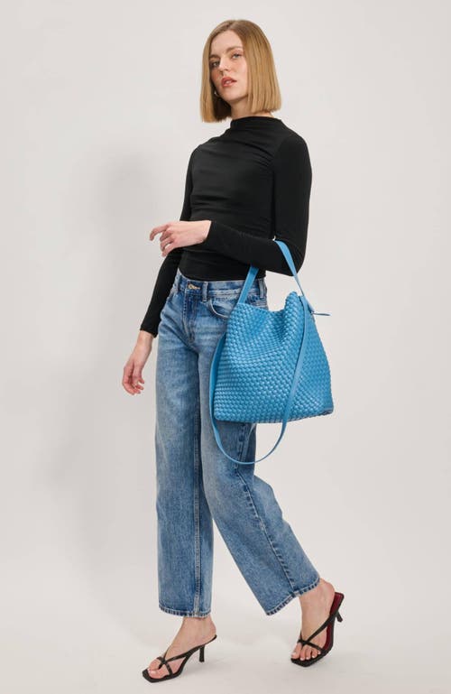 Moda Luxe Edith Hobo Bag In Denim