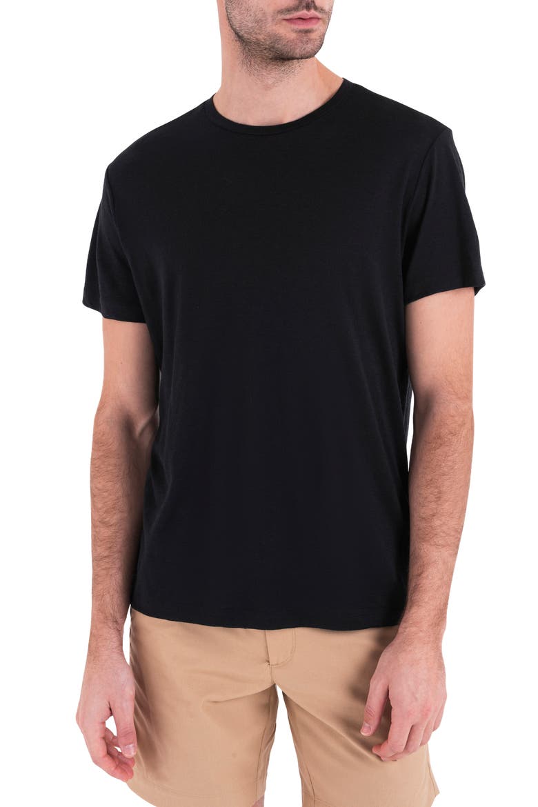Merino 150 Tech Lite III Short Sleeve T-Shirt, Main, color, BLACK