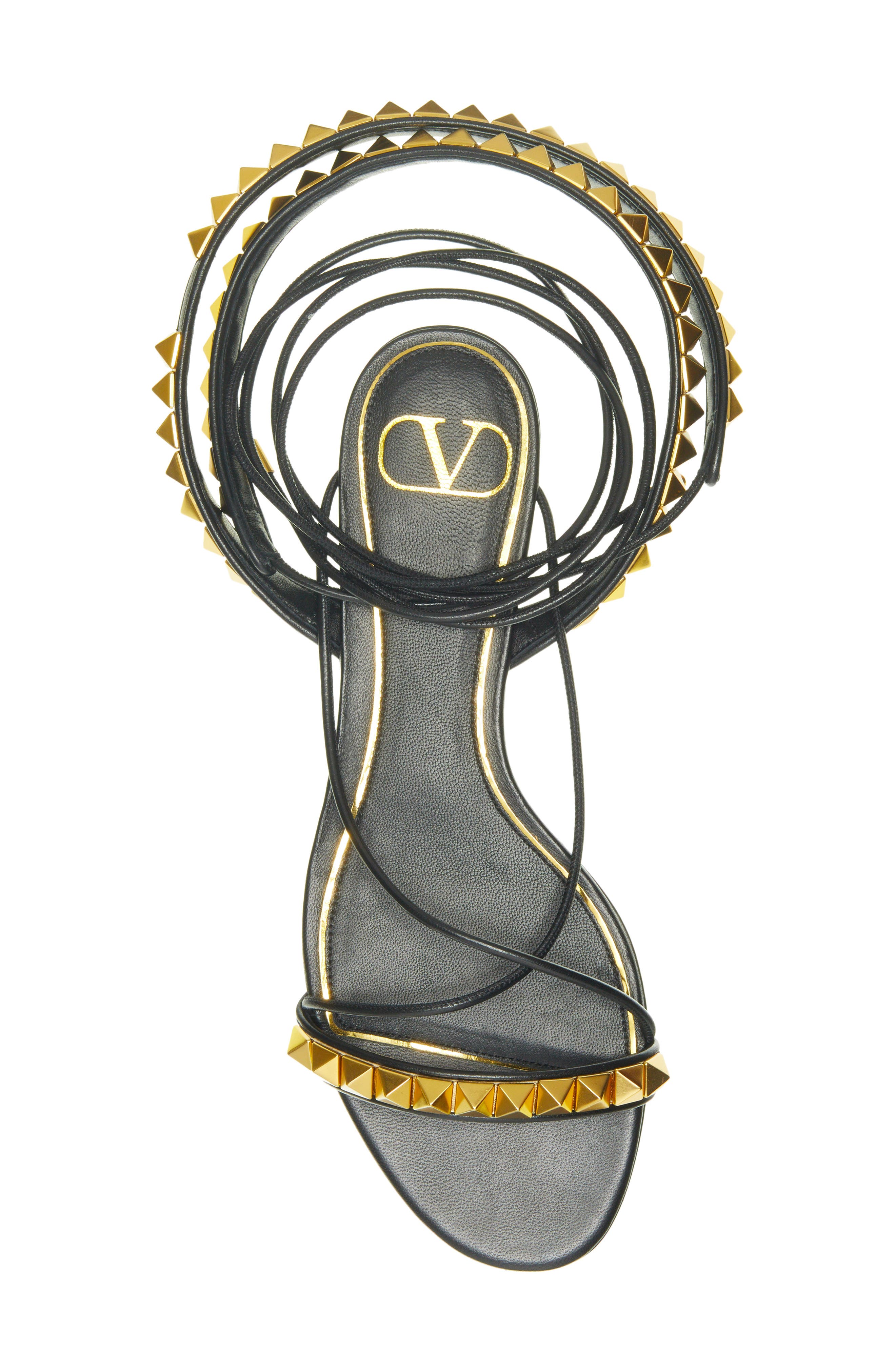 Valentino Garavani Rockstud No Limit Sandal, Alternate, color, 