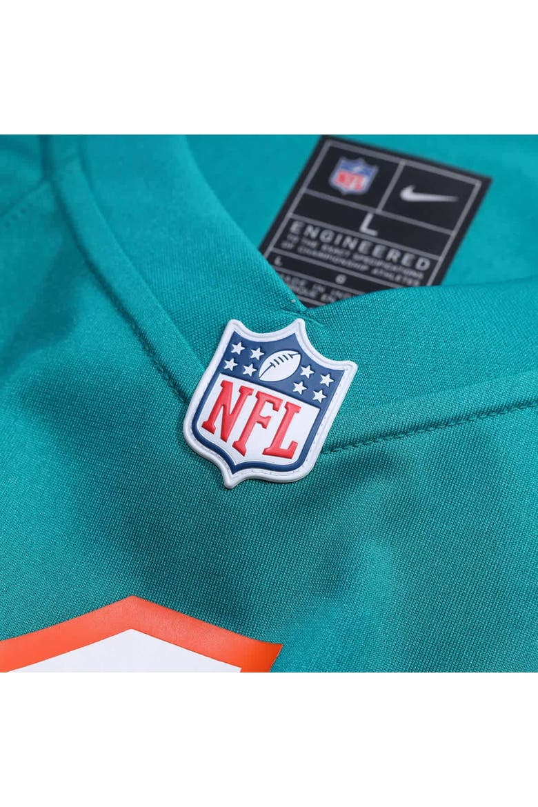 Men's Nike Tyreek Hill Aqua Miami Dolphins Alternate Game Jersey, Alternate, color, Aqua