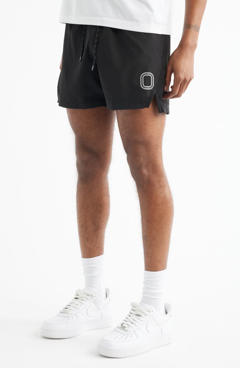 OVERTIME Melo Performance Shorts, Alternate, color, Black