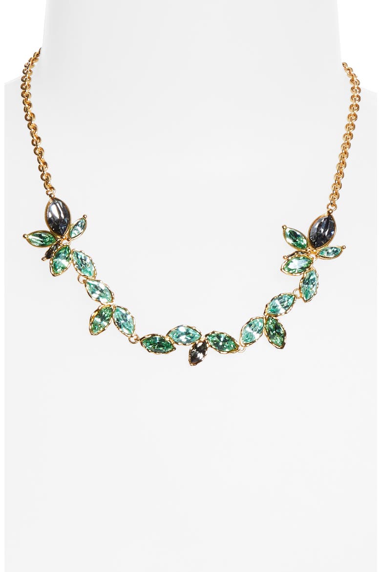 Navette Scramble Necklace, Alternate, color, PERIDOT