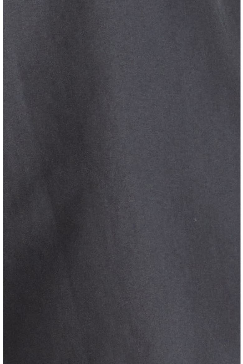 Logo Waistband Swim Trunks, Alternate, color, BLACK