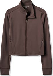 TravisMathew Moveknit Full Zip Crop Jacket