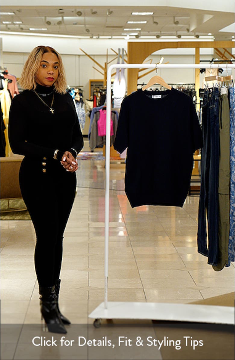 Rib Knit T-Shirt, sales video thumbnail