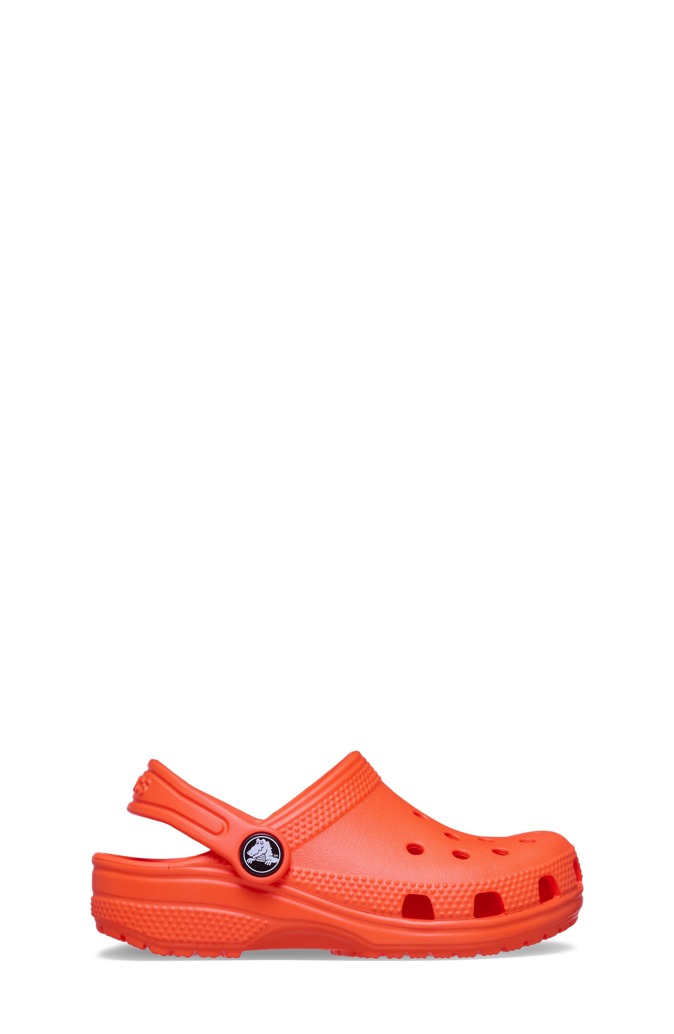 Kids' Classic Clog, Alternate, color, SHOCKING ORANGE