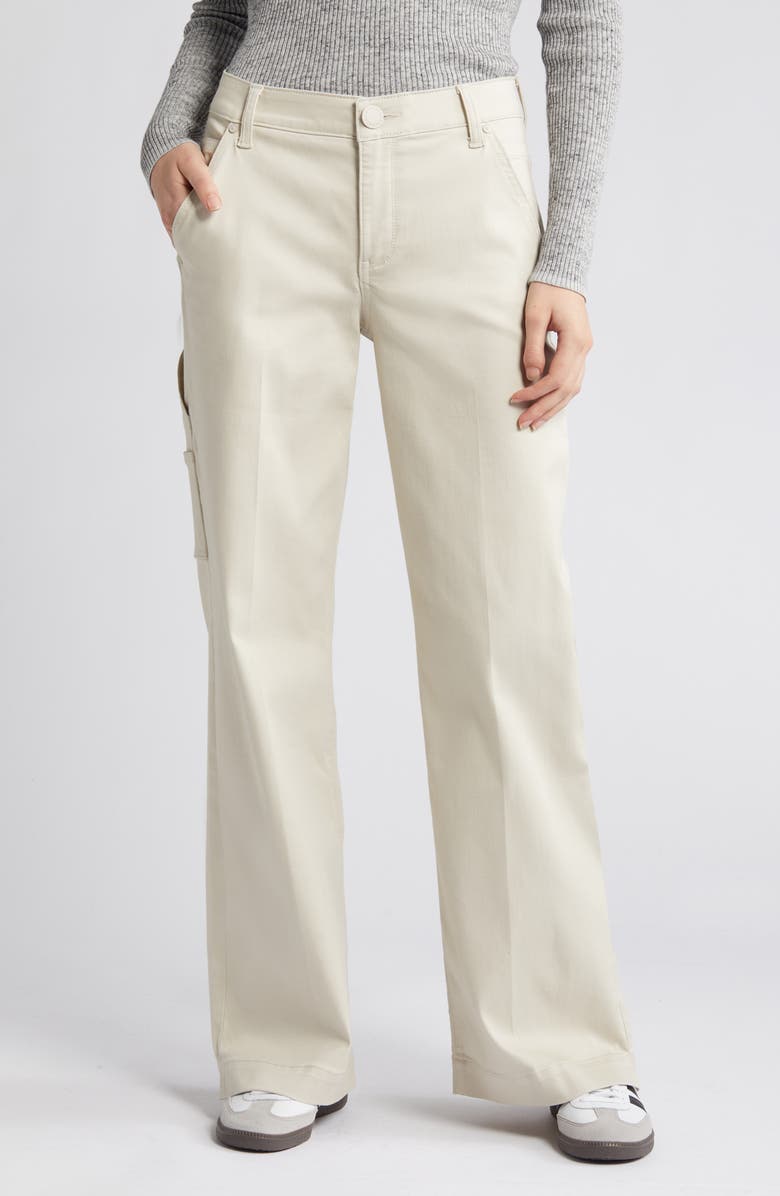 Wit & Wisdom 'Ab'Solution High Waist Wide Leg Jeans, Alternate, color, 