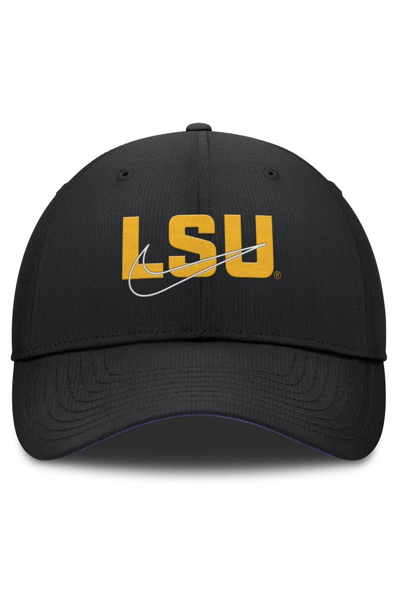 Nike Men's Nike Black LSU Tigers Club Prep Performance Adjustable Hat, Alternate, color, Black