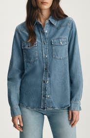 Mavi Jeans Angela Denim Western Shirt