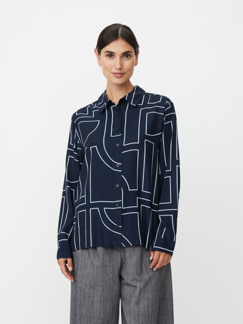 Malmanja Long Sleeve Printed Long Shirt