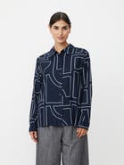 Masai Copenhagen Malmanja Long Sleeve Printed Long Shirt