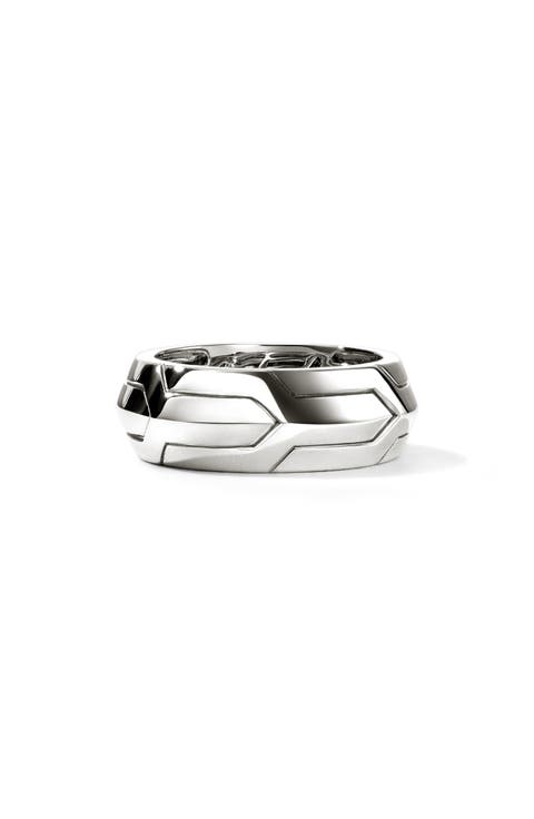 Icon 50 Sterling Silver Ring, 9mm