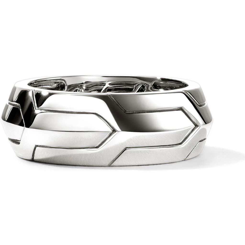 John Hardy Icon 50 Sterling Silver Ring In Silver