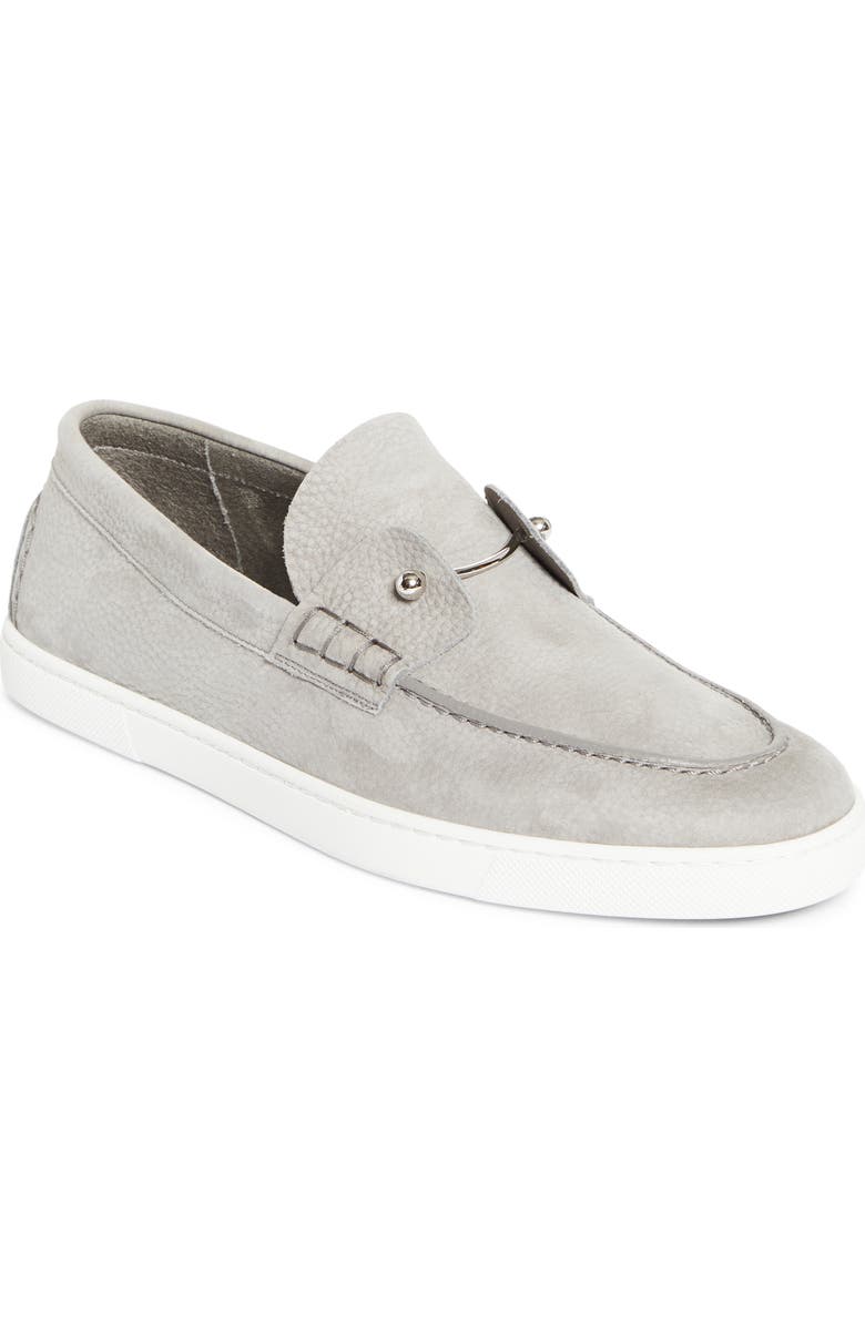 Christian Louboutin Chambeliboat Loafer, Main, color, Phantom Grey