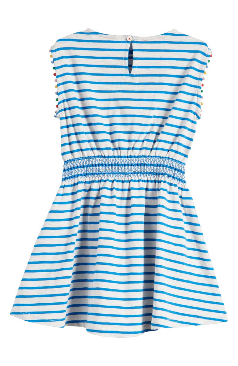 Mini Boden Kids' Stripe Cotton Jersey Dress, Alternate, color, 