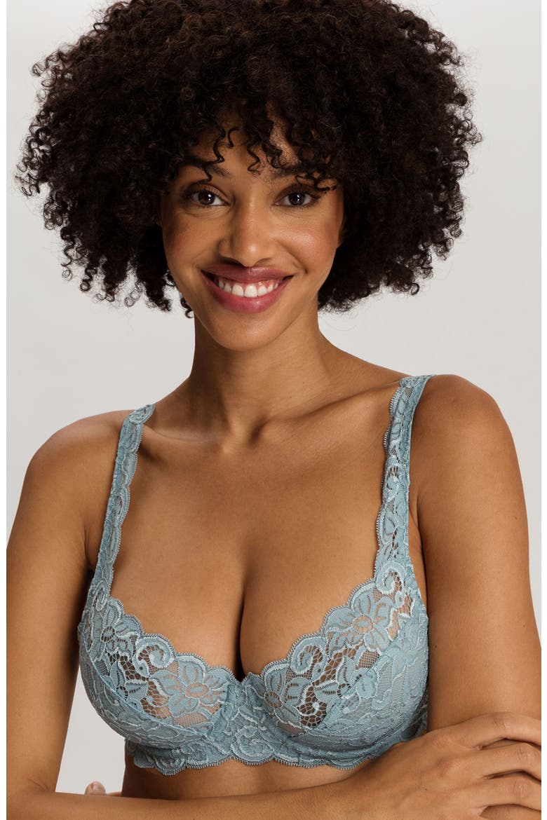 Luxury Moments Underwire Bra, Alternate, color, TOURMALINE BLUE