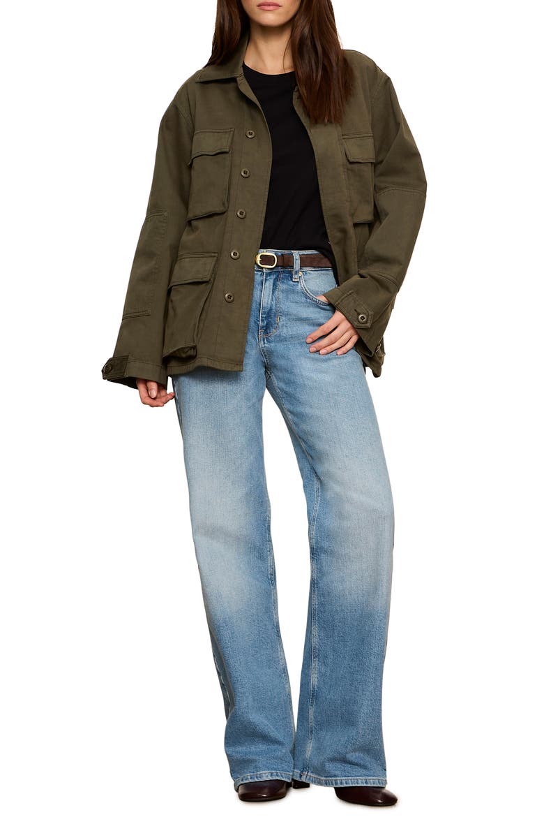 Reissue Cotton Field Jacket, Alternate, color, GREEN