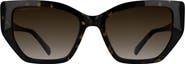 Kendra Scott Dira 56mm Butterfly Sunglasses