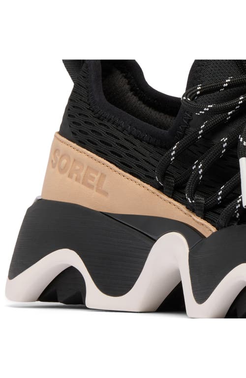 Sorel Kinetic™ Impact Ii Sneaker In Black/honest Beige