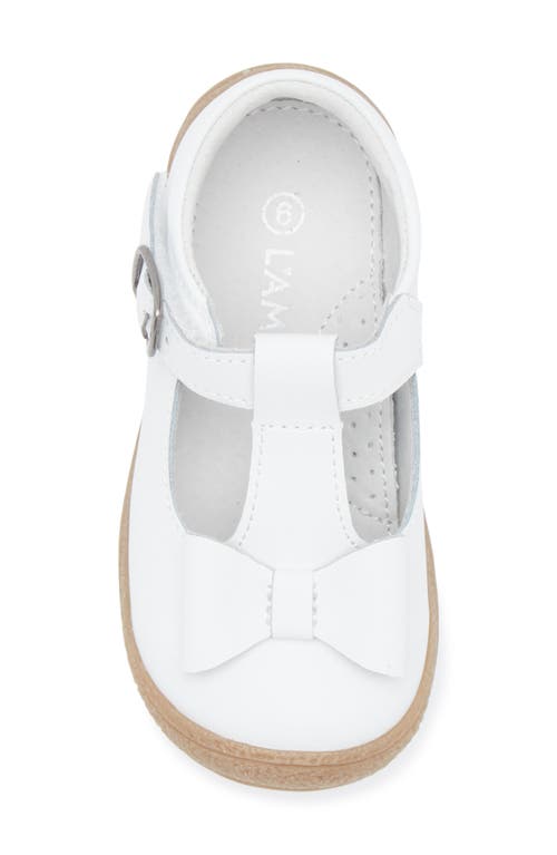 L'AMOUR L'AMOUR KIDS' EMMA BOW T-STRAP FLAT