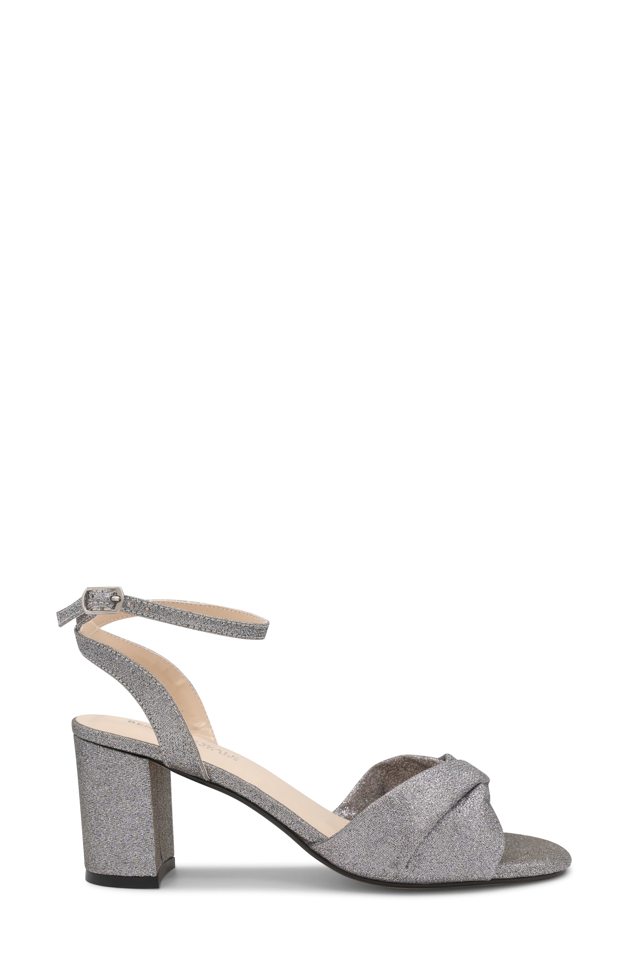 Touch Ups Hope Ankle Strap Sandal, Alternate, color, Pewter