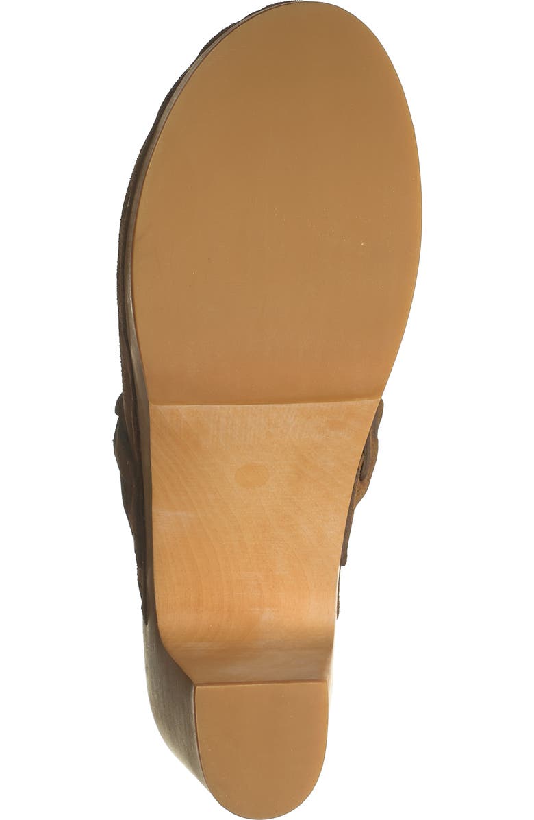 Loeffler Randall Merril Suede Mule, Alternate, color, Cacao