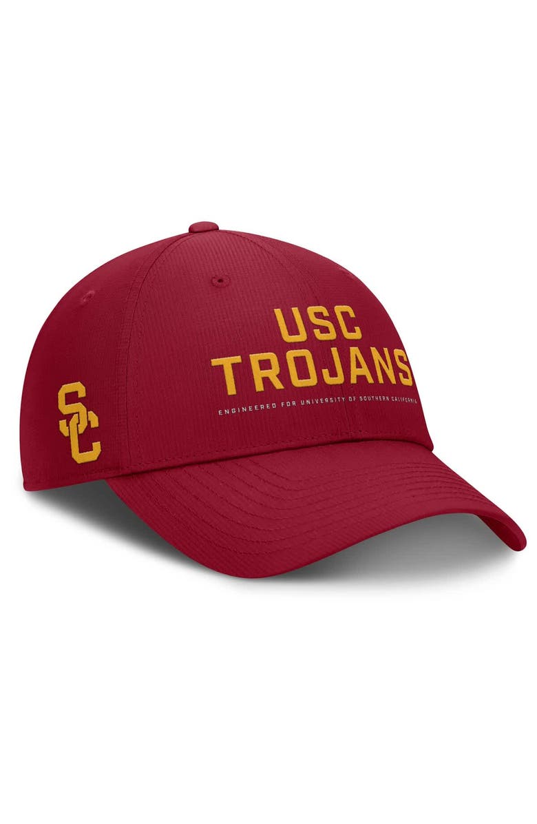 Nike Men's Nike Cardinal USC Trojans 2025 On-Field Gameday Club Adjustable Hat, Alternate, color, Cardinal