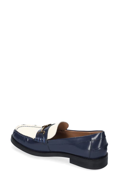 Bibi Lou Zagreb Leather Loafers In Blue