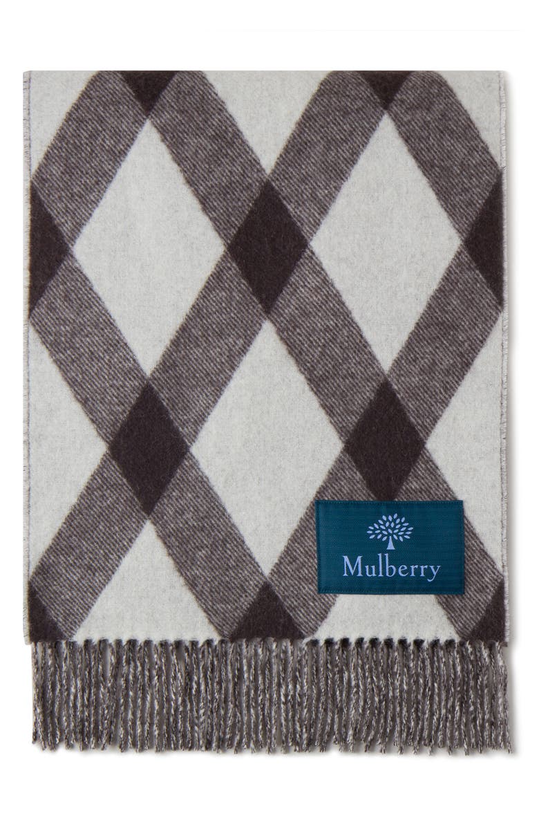 Mulberry Vichy Wool & Cashmere Scarf, Main, color, 