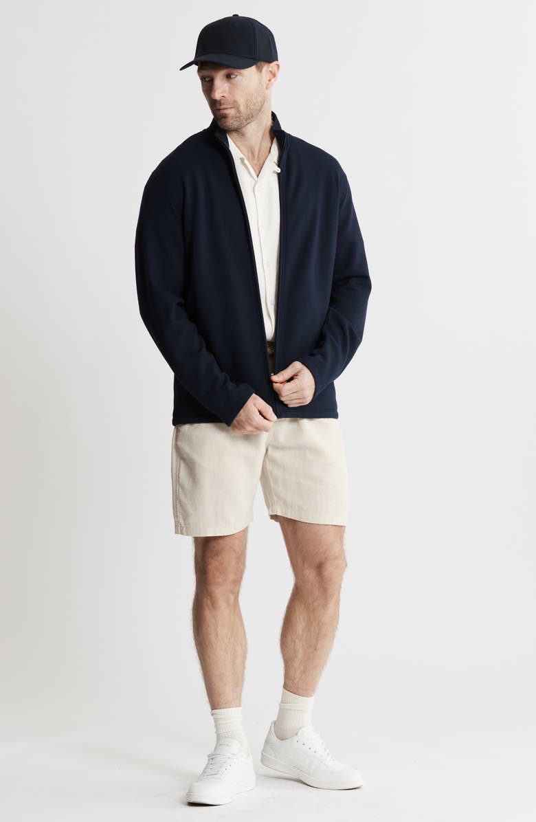 JACHS Tribeca Soft Touch Zip-Up Jacket, Alternate, color, Navy