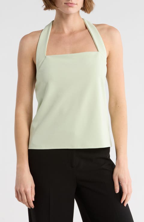 Square Neck Halter Top