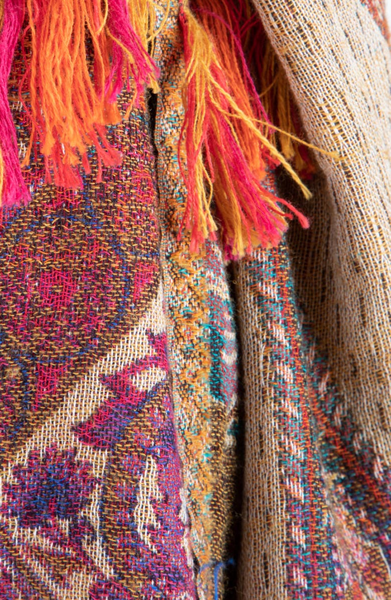 SAACHI Mix Paisley Scarf, Alternate, color, Multi-Floral