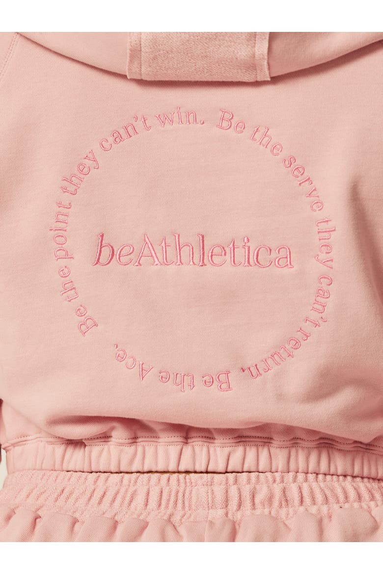 Be The Moment Cropped Hoodie, Alternate, color, Blush