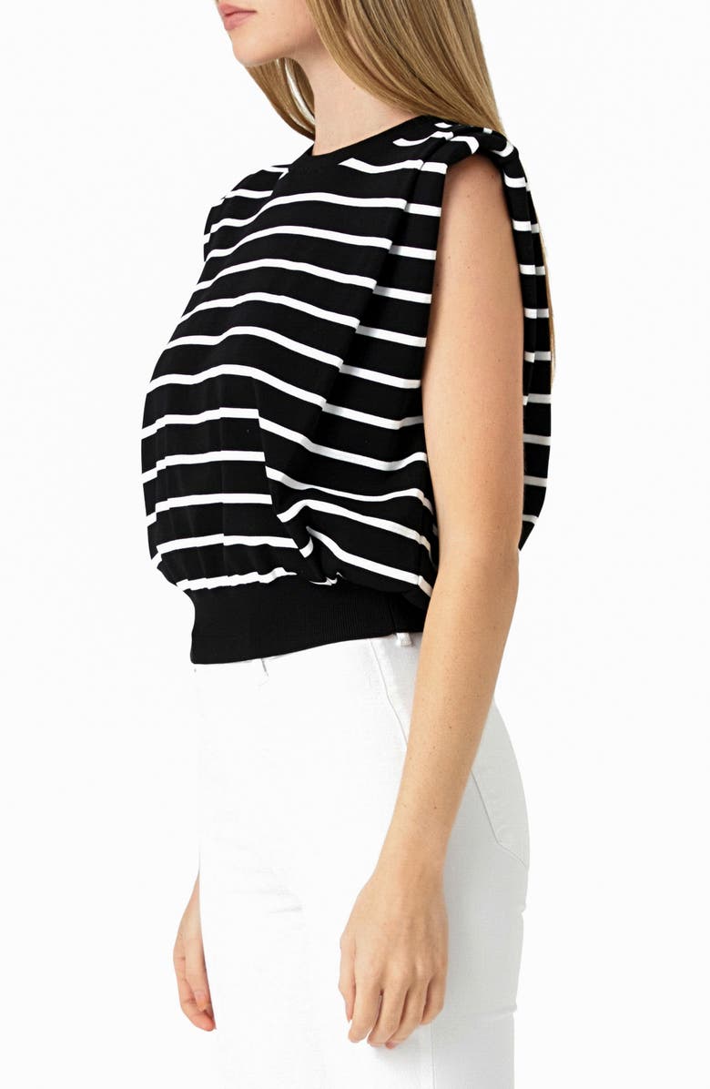 Endless Rose Stripe Sleeveless Knit Top, Alternate, color, 