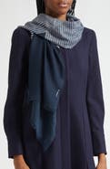 Akris Zigzag Cashmere Scarf