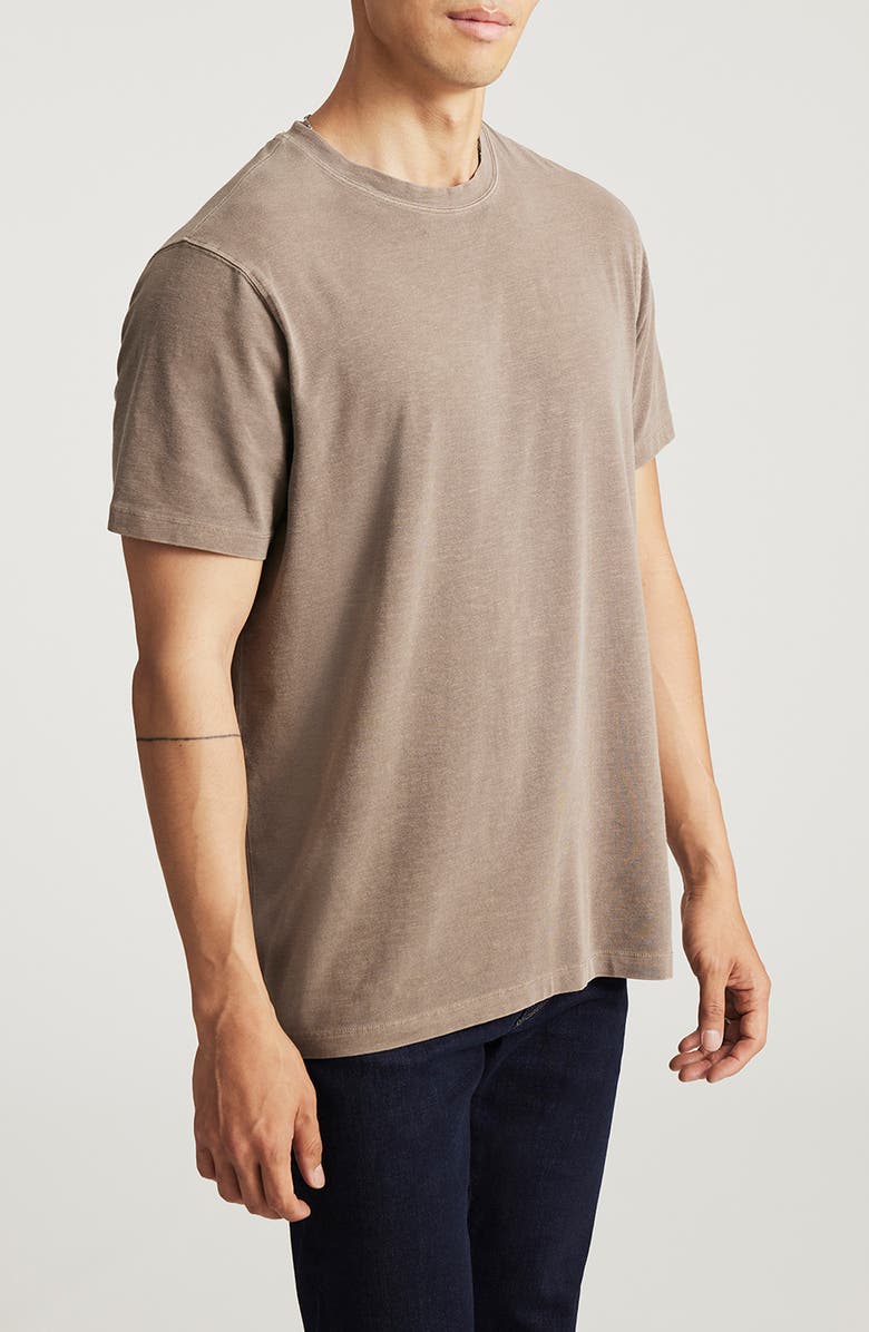 Mavi Jeans Cotton Blend Crewneck T-Shirt, Alternate, color, Shitake