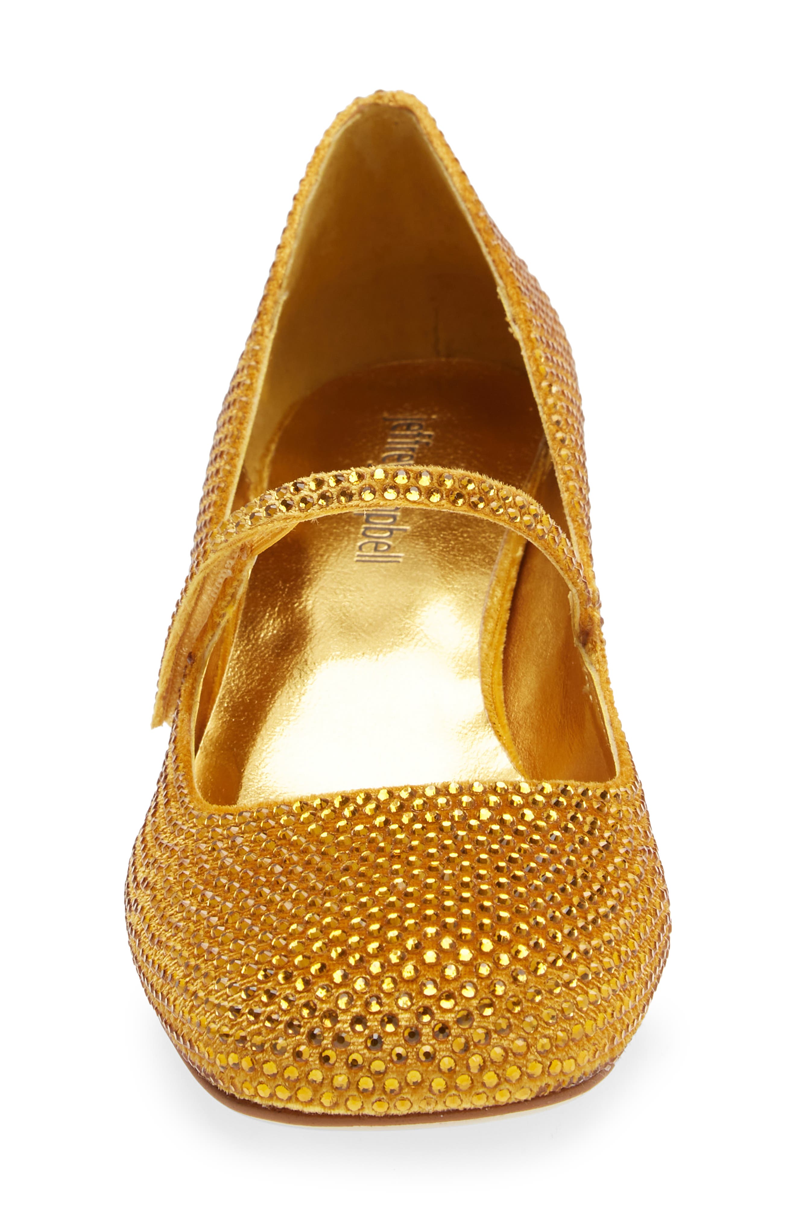 Regal Mary Jane Pump, Alternate, color, GOLD VELVET COMBO