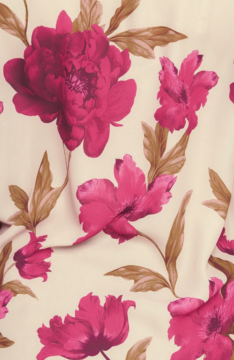 FLYING TOMATO Button Front Long Sleeve Top, Alternate, color, Taupe