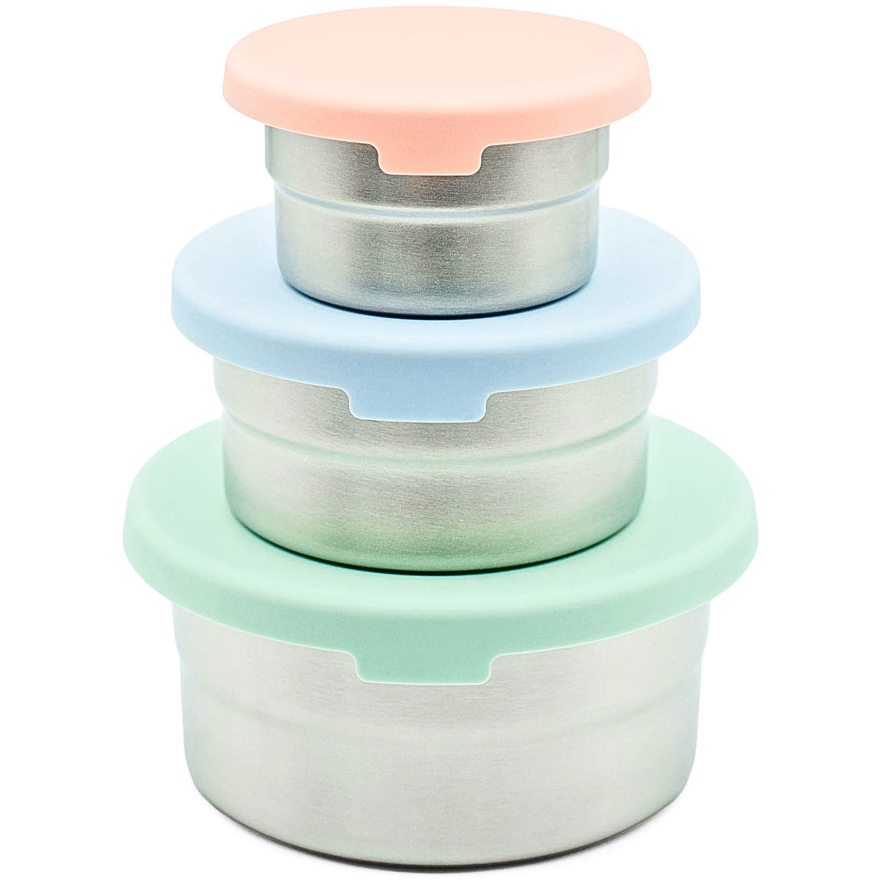Pastel Blue/Coral/Mint