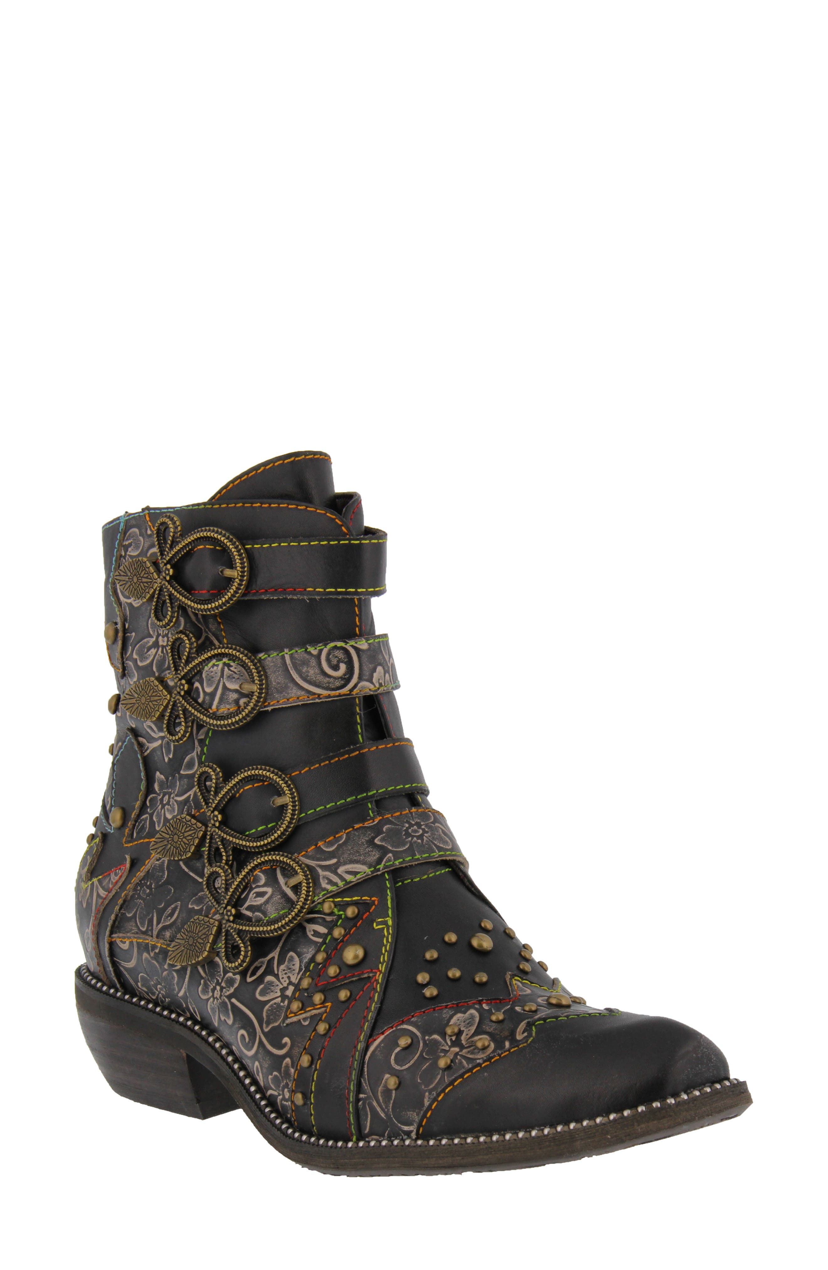 L'Artiste by Spring Step Rodeha Bootie, Main, color, 