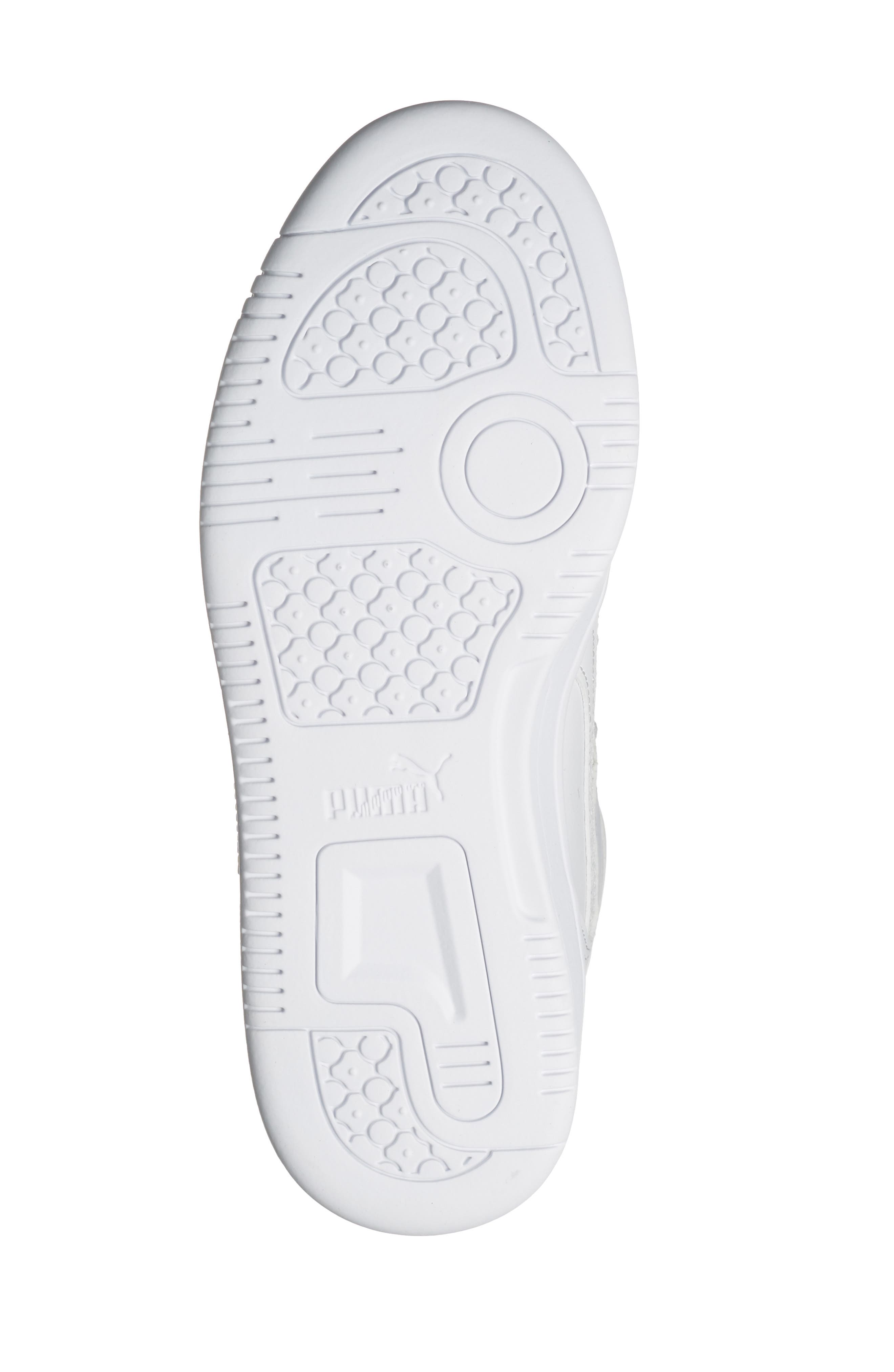 PUMA Kids' Rebound Layup Sneaker, Alternate, color, White