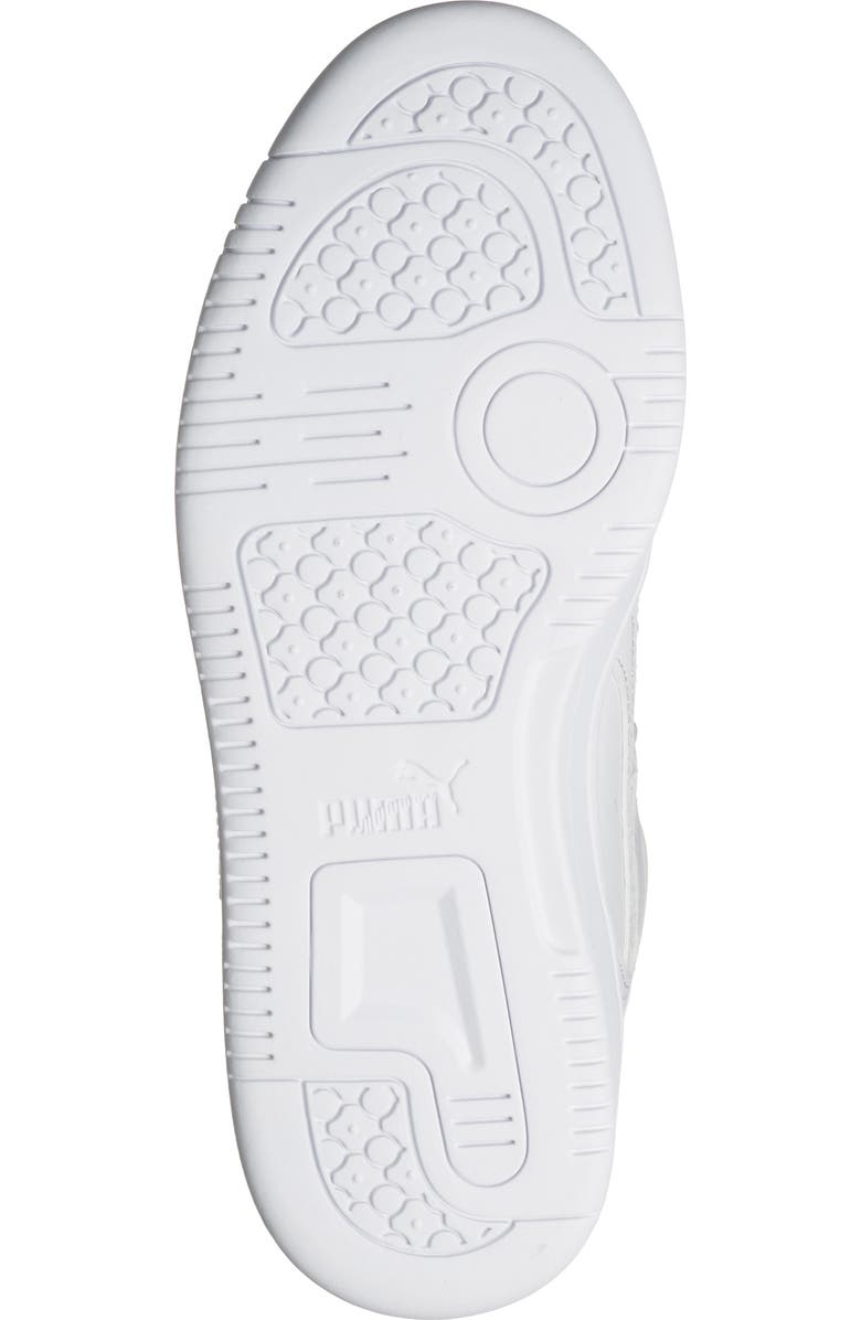 PUMA Kids' Rebound Layup Sneaker, Alternate, color, White