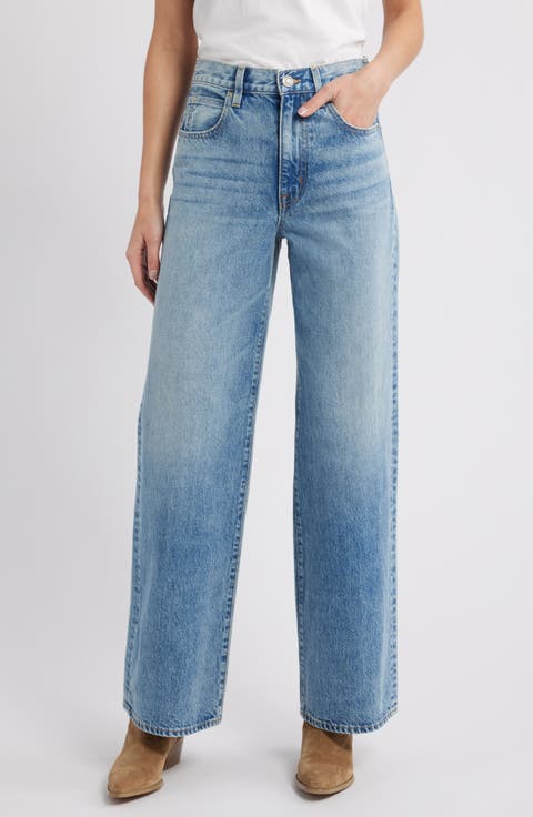 Grace High Waist Wide Leg Jeans