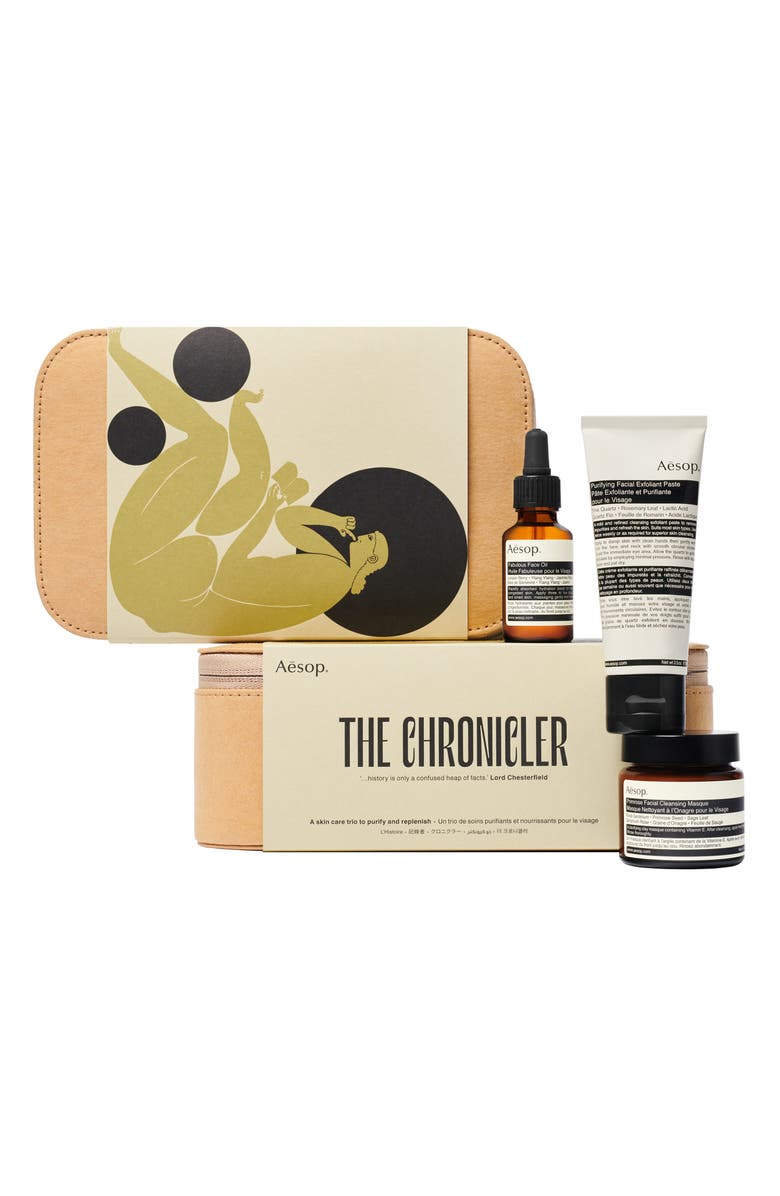 Aesop The Chronicler Skin Care Trio, Main, color,