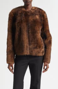 Zimmermann Hypnotic Tip Genuine Shearling Jacket