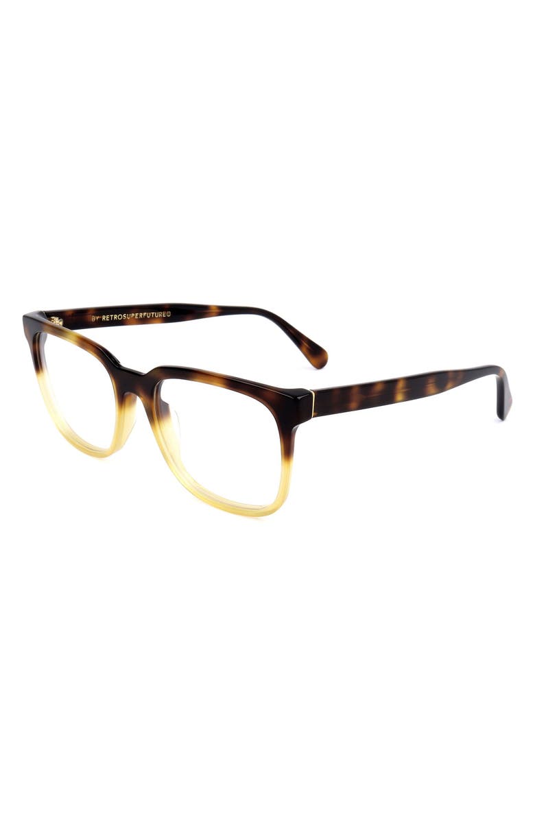 SUPER by RETROSUPERFUTURE<sup>®</sup> 52mm Square Optical Glasses, Alternate, color, Tortoise