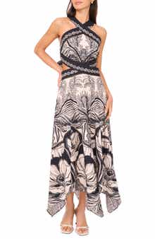Parker The Fergie Cotton Halter Maxi Dress