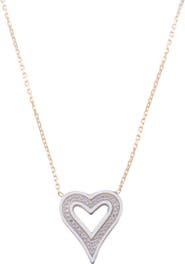 SHYMI Enamel Heart Pendant Necklace
