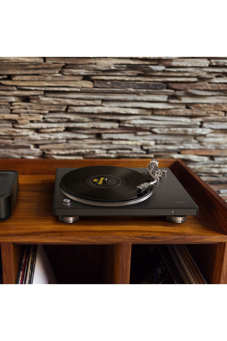 DP-500BT Belt-Drive Bluetooth Turntable, Alternate, color, Black